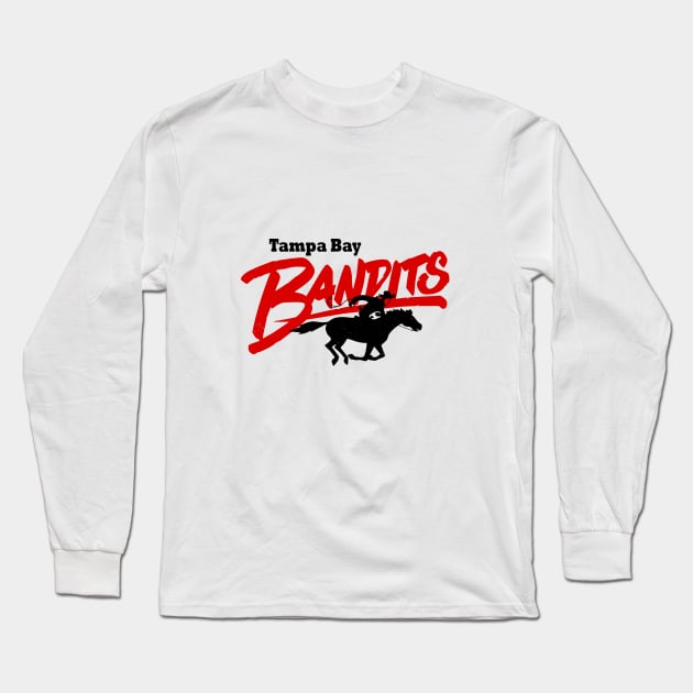 Short lived Tampa Bay Bandits Football USFL Long Sleeve T-Shirt by LocalZonly